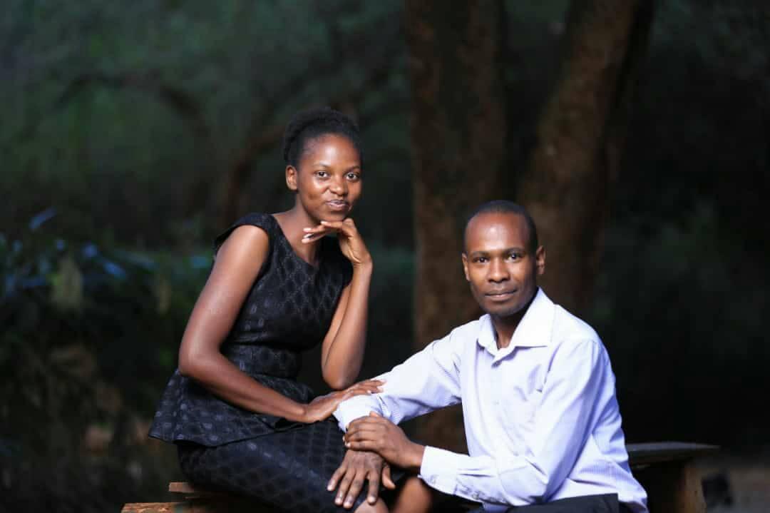 dr alex getui with his wife